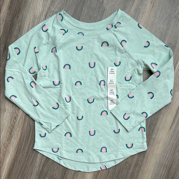 Cat & Jack Other - FREE * NWT Mint Rainbow Long Sleeve Shirt